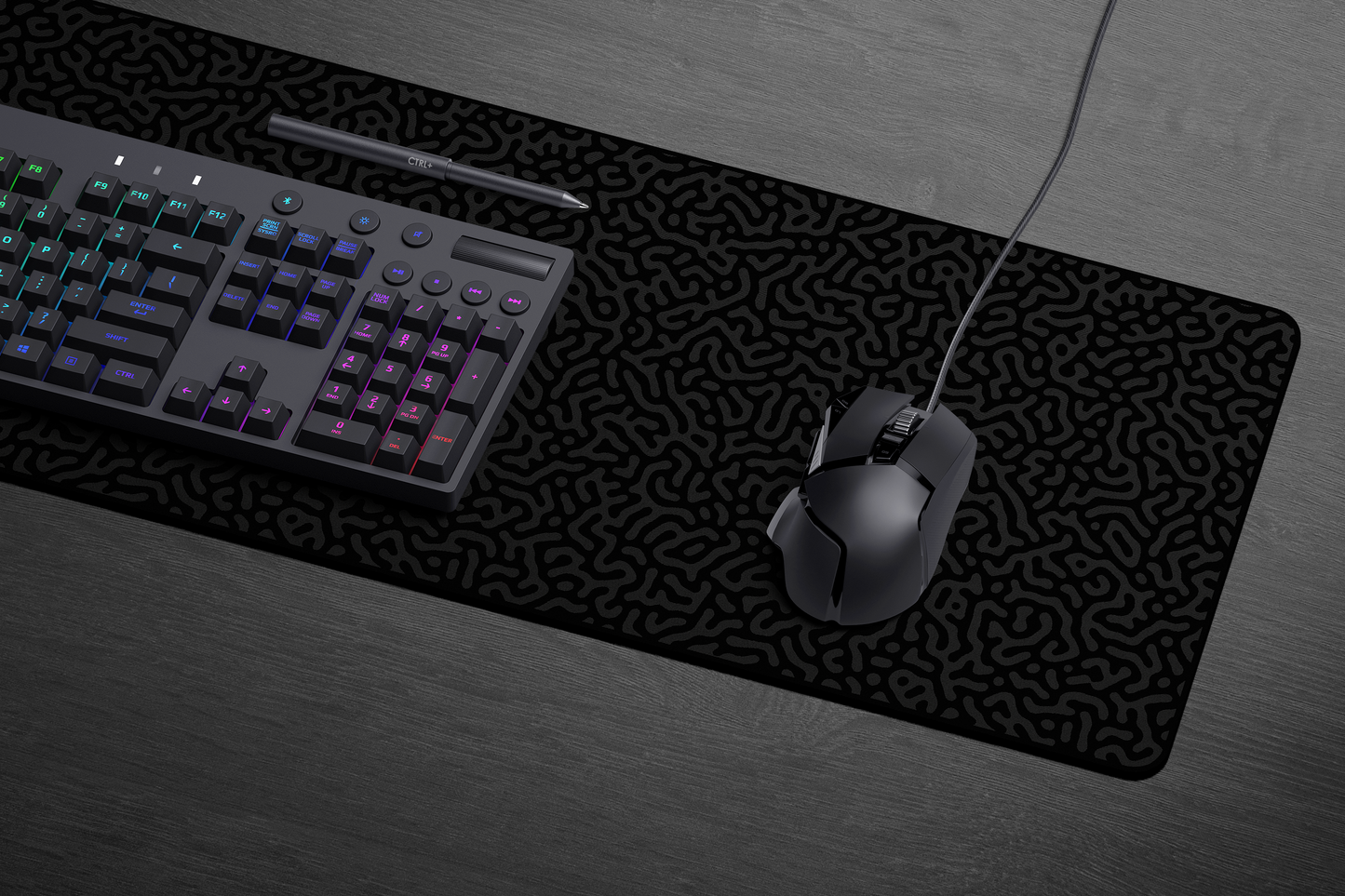 Mouse Mat - Size XL - Gaming Pad - 90 x 35 CM - CM Stealth